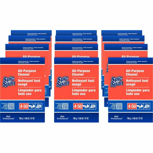 Procter & Gamble Commercial  All-Purpose Cleaner, Spic And Span, Powder, 27oz, 12/CT, OE