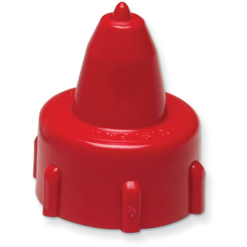 Pacon  Tap-N-Glue Cap, w/ Spring-Loaded Stopper, 1" Dia, Red
