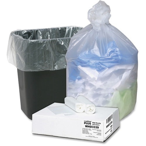 Webster  Can Liners, 31-33 Gallon, 33"x40", 100/CT, Translucent