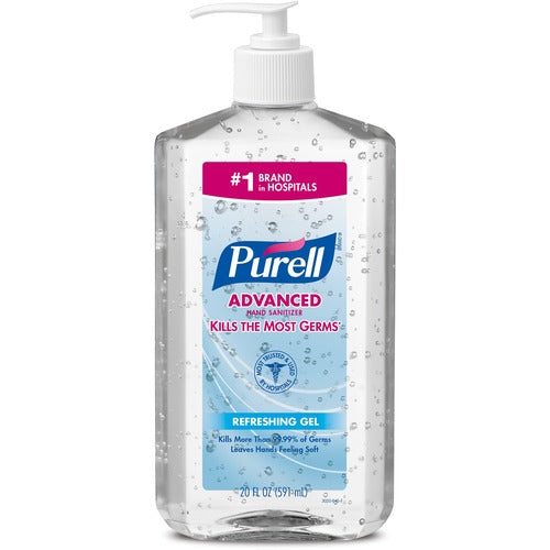 Gojo  Hand Sanitizer, Pump Bottle, 20 oz, Clear-GOJ302312
