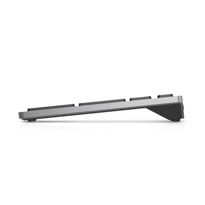 DELL KB700 keyboard Office RF Wireless + Bluetooth English Gray