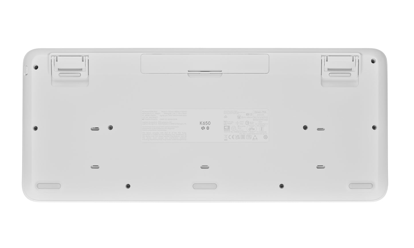 Logitech 920-010962 keyboard Office Bluetooth English White