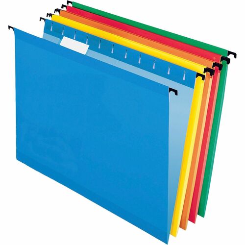 Pendaflex  Hanging Folder, 1/5 Cut Tabs, Letter, 20/BX, Assorted