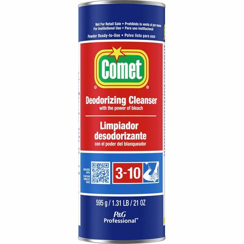 Procter & Gamble Commercial  Comet Powder Cleanser, w/ Bleach, 21 oz.