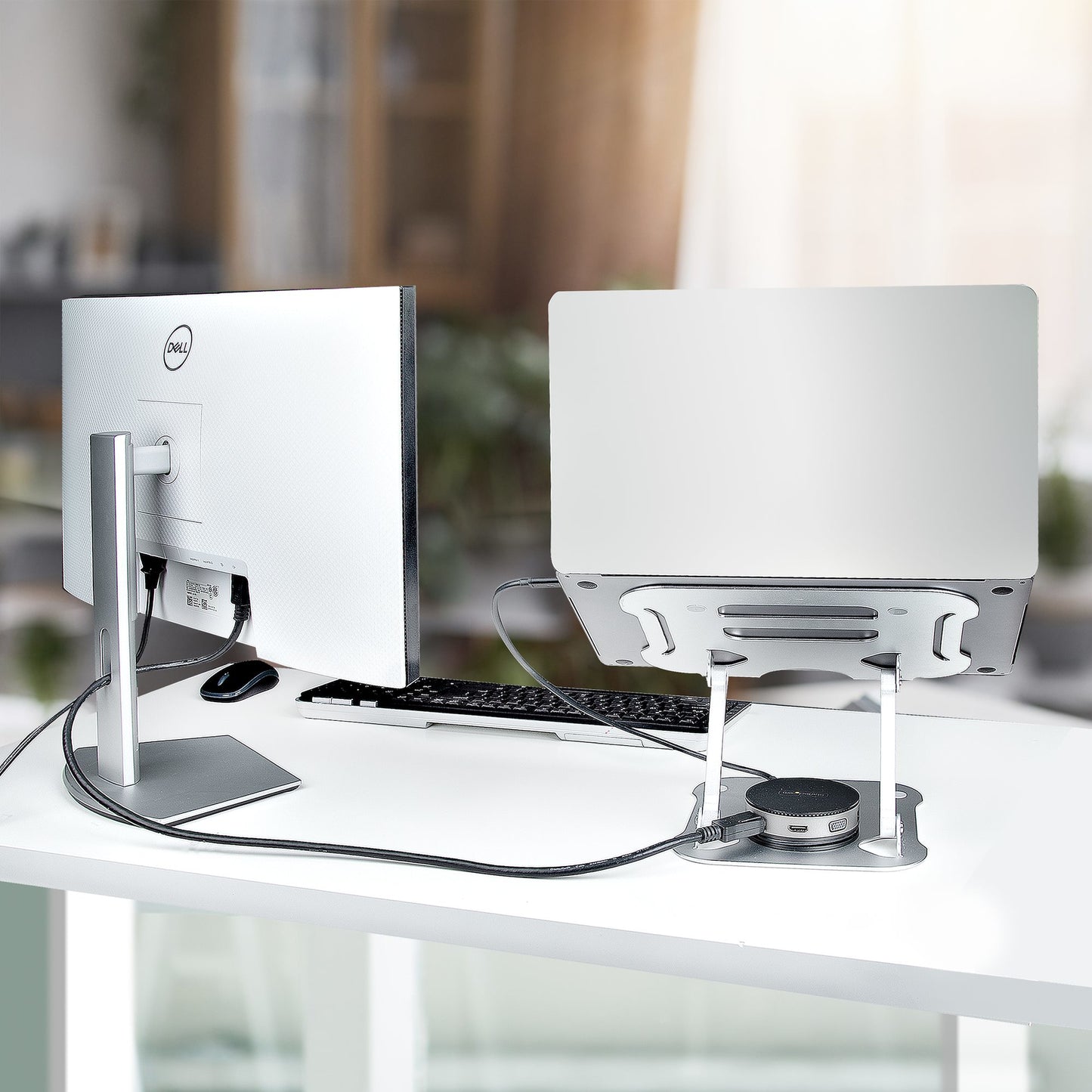StarTech.com ADJ-LAPTOP-RISER laptop stand Silver