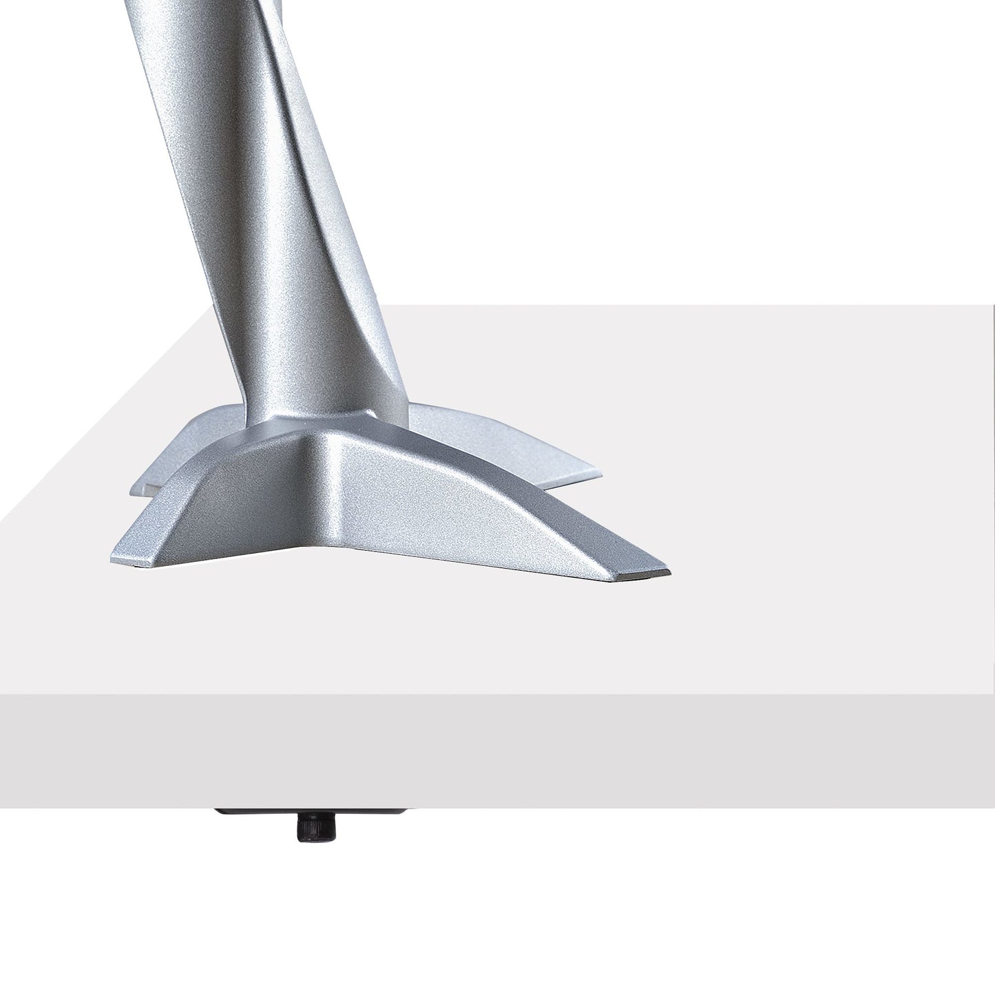 StarTech.com Sit-Stand Monitor Arm with Keyboard/Mouse Tray - Adjustable Desk Mount Sit-Stand Workstation Arm for Single 27" VESA Display - Ergonomic Articulating Standing Desk Converter