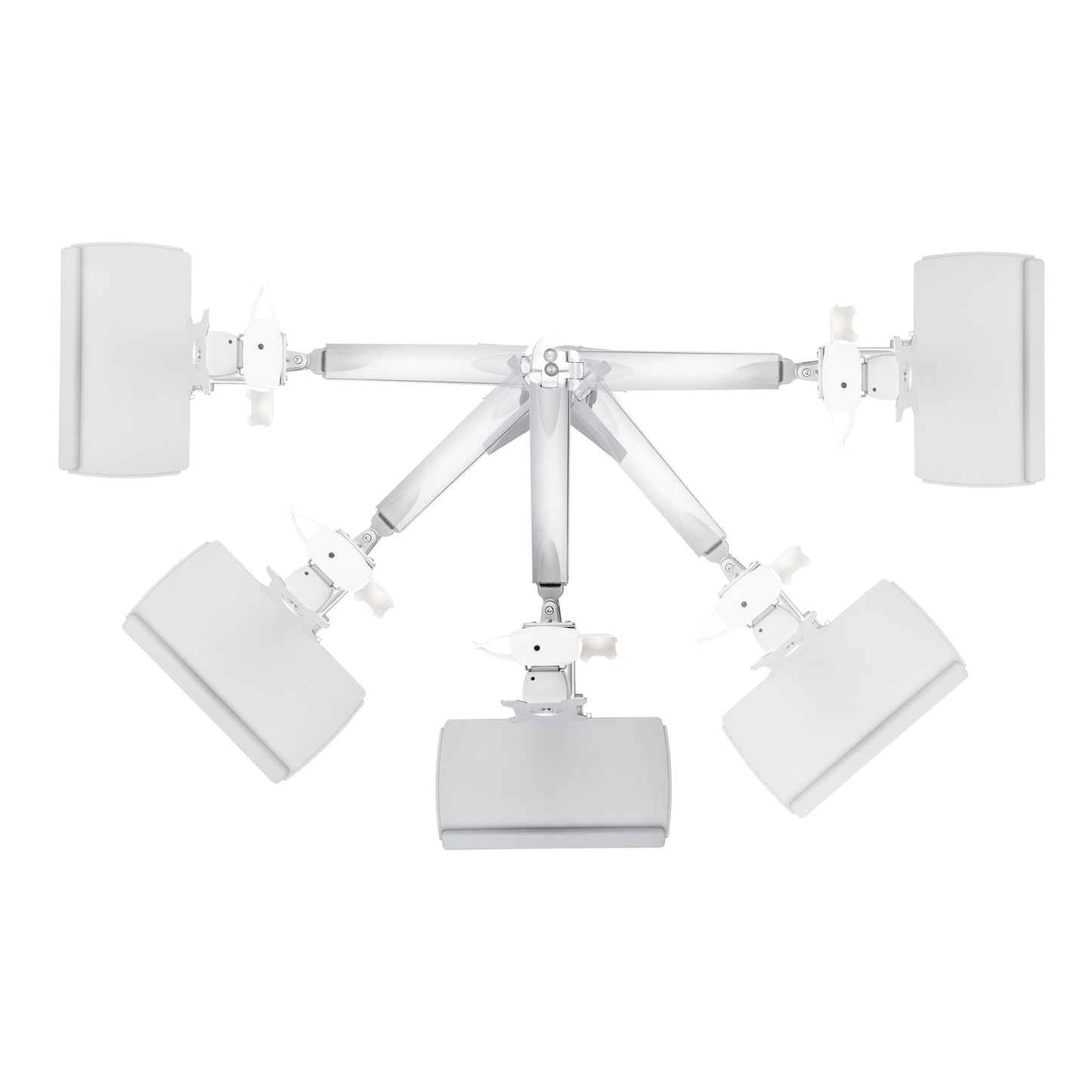 StarTech.com Sit-Stand Monitor Arm with Keyboard/Mouse Tray - Adjustable Desk Mount Sit-Stand Workstation Arm for Single 27" VESA Display - Ergonomic Articulating Standing Desk Converter