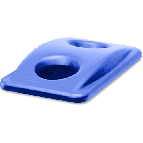 Rubbermaid Commercial Products  Slim Jim Bottle/Can Rec Top, 11-1/3"x20-2/5'x2-4/5", BE