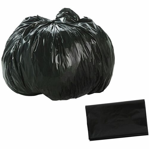 Stout  Recycled Trash Bags, 7-10 Gal., 1mil, 24"x24", 250/CT, BN