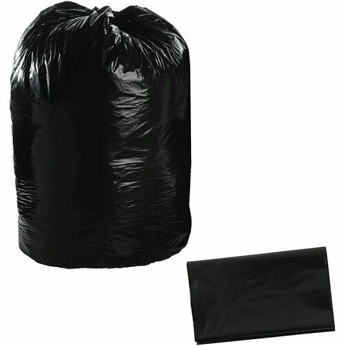 Stout  Recycled Liners, 50"x51", 1.5mil, 100BG/CT, BKBN