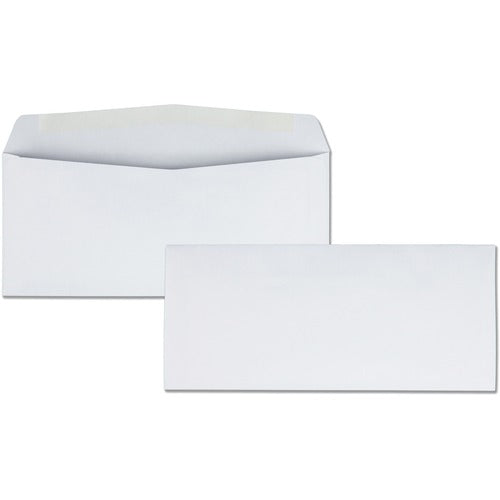 Business Source  Business Envelopes,24 lb.,No. 10,4-1/8"x9-1/2",500/BX,WE