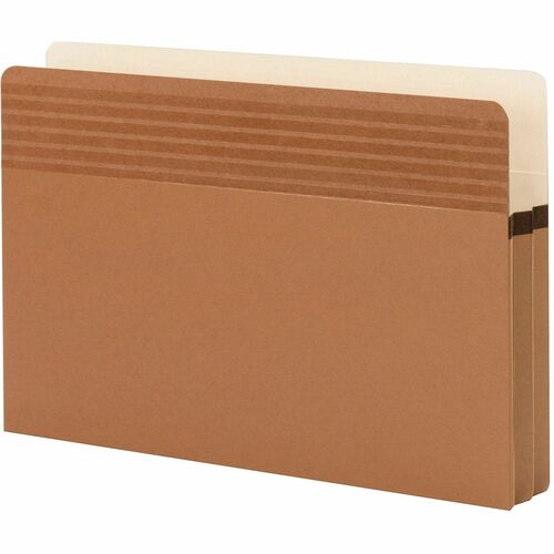 Smead  Pockets,Easy Grip,Strt Cut Tab,Lgl,1-3/4" Exp,25/BX,RDR