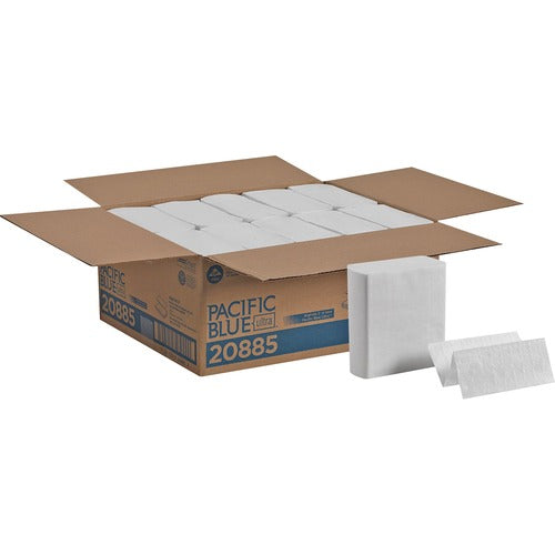 Georgia-Pacific  Paper Towels, C-Fold, 8"x11", 260/PK, 10PK/CT, White-GPC20885