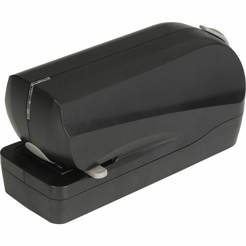 Business Source  Electric Stapler, Flat Clinch, 20 Sht/ 210 Capacity, BK