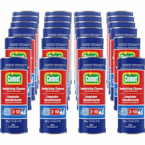 Procter & Gamble Commercial  Comet Powder Cleanser, w/ Bleach, 21 oz., 24/CT
