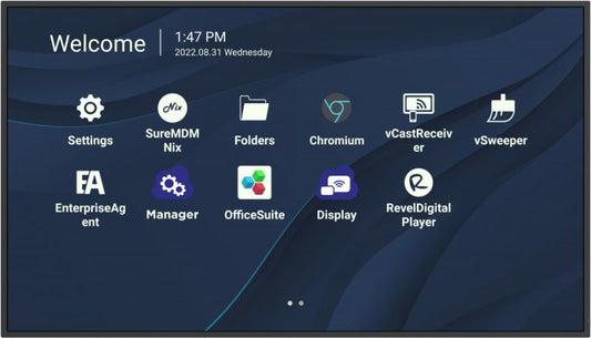 Viewsonic CDE4330 signage display 43" Wi-Fi 450 cd/m² 4K Ultra HD Black Built-in processor Android 11