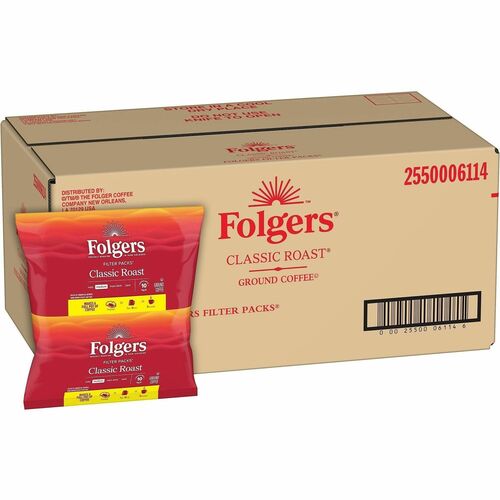 Folgers  Coffee Filterpacks, Regular, 9oz, 10/PK, 16PK/CT-FOL06114