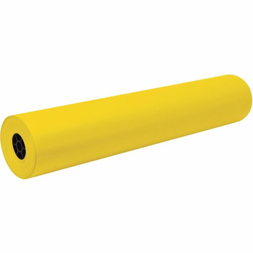 Pacon  Art Roll, Paper, Flame-Retardant, 36"x1000', Yellow
