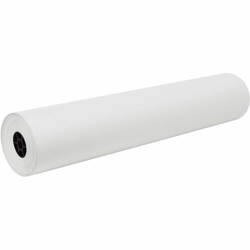 Pacon  Art Roll, Paper, Flame-Retardant, 36"x1000', White
