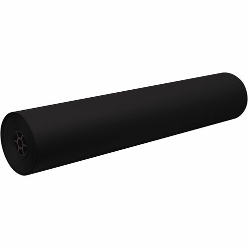 Pacon  Art Roll, Paper, Flame-Retardant, 36"x1000', Black