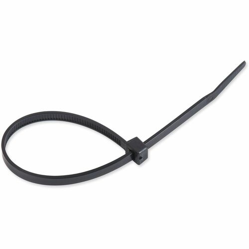 Tatco  Cable Ties, Nylon, 50 lb, 8"x3/16", 1000/PK, Black