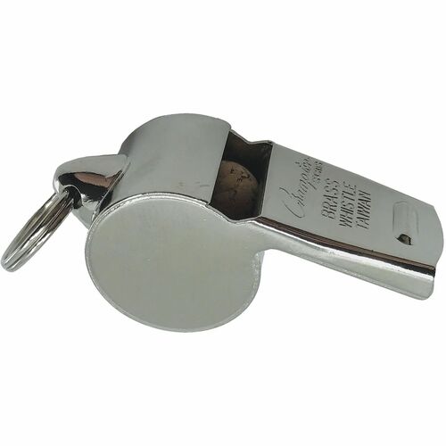 Champion Sports  Metal Whistle, Heavy Weight, Silver