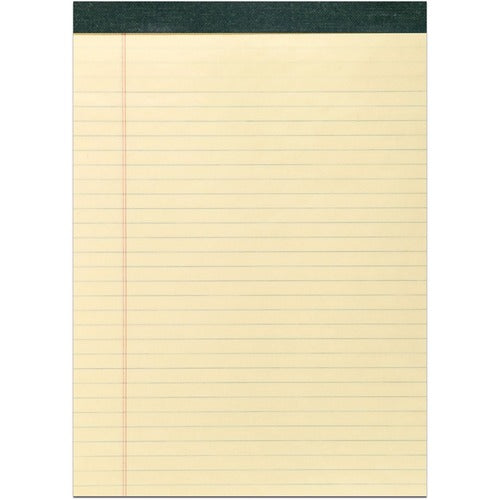 Roaring Spring Paper Products  Recycled Legal Pad, Rld, 8-1/2"x11-3/4", 40 Sheets, Canary