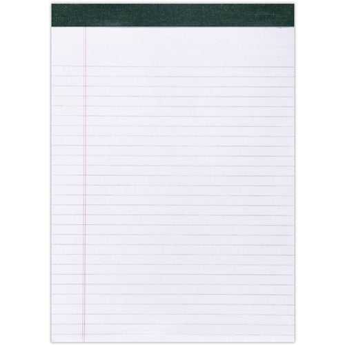 Roaring Spring Paper Products  Recycled Legal Pad, Rld, 8-1/2"x11-3/4", 40 Sheets, White
