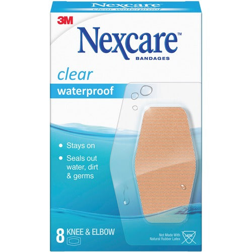 3M  Knee Bandages,Waterproof,8 Packs,2-3/8"x3-1/2",8/BX,CL