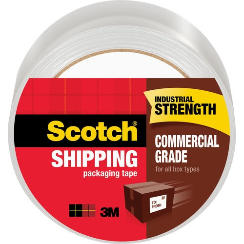 3M  Packaging Tape, Refill, 1.88"x54.6Yds, 1Roll, Clear