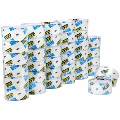 3M  Packing Tape, Value Pack, 1-7/8"x54.6 Yds., 36 Rolls/CT, CL