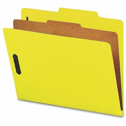 Nature Saver  Classification Folders, 2"Exp.,1 Dvdr,Letter,10/BX,YW