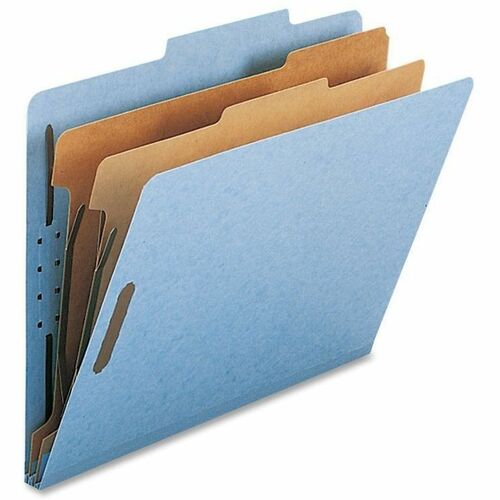 Nature Saver  Classification Folders, 2"Exp., 2 Dvdrs,Letter,10/BX,BE