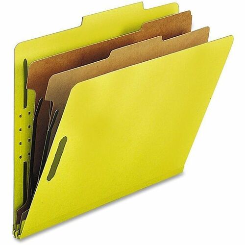 Nature Saver  Classification Folders, 2"Exp., 2 Dvdrs,Letter,10/BX,YW