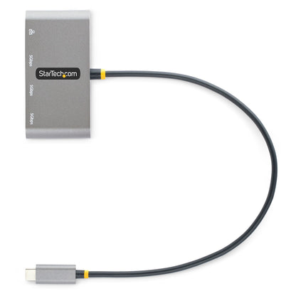 StarTech.com HB30C3A1GEA2 laptop dock/port replicator Wired USB 3.2 Gen 1 (3.1 Gen 1) Type-C Gray