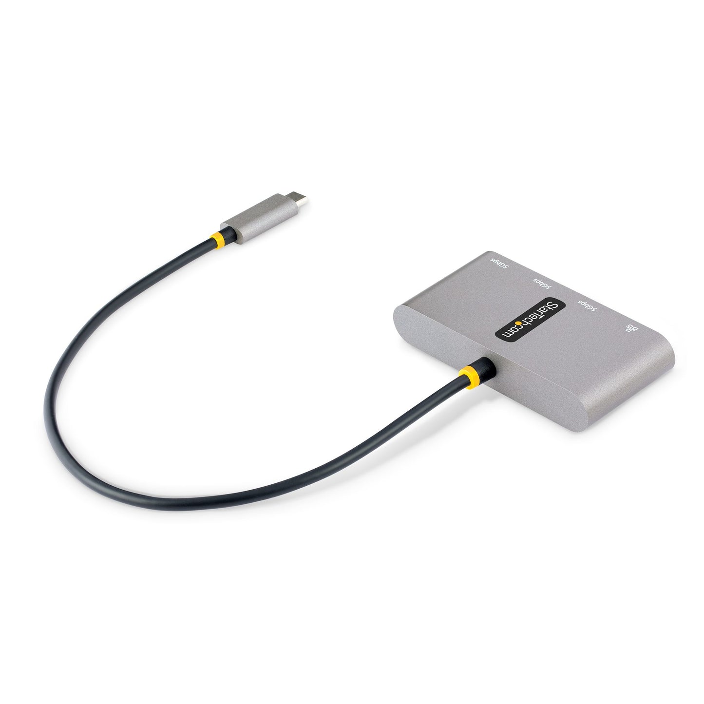 StarTech.com HB30C3A1GEA2 laptop dock/port replicator Wired USB 3.2 Gen 1 (3.1 Gen 1) Type-C Gray