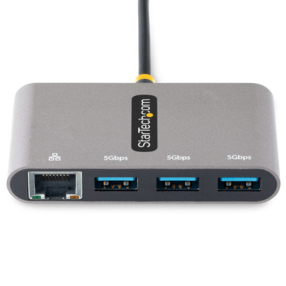 StarTech.com HB30C3A1GEA2 laptop dock/port replicator Wired USB 3.2 Gen 1 (3.1 Gen 1) Type-C Gray