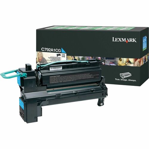 Lexmark  Toner Cartridge F/C792, 6000 Page Yield, Cyan