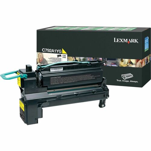 Lexmark  Toner Cartridge F/C792, 6000 Page Yield, Yellow