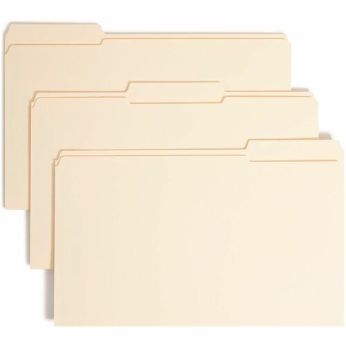 Smead  Fastener Folder W/ SF, MLA 2B1-3, Lgl, 50/BX, Manila