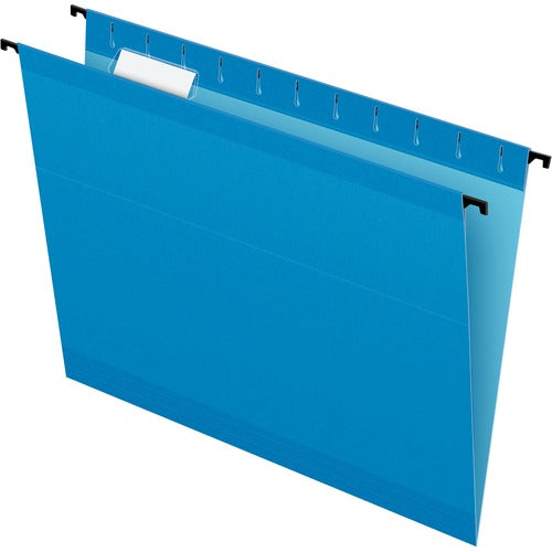 Pendaflex  Hanging File Folders,1/5 Tabs,Letter,20/BX,Blue