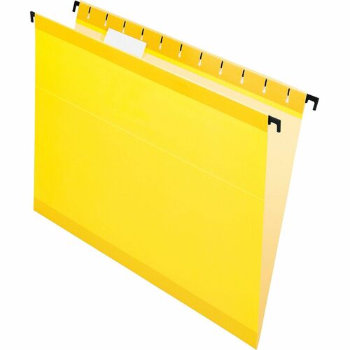 Pendaflex  Hanging File Folders,1/5 Tabs,Letter,20/BX,Yellow