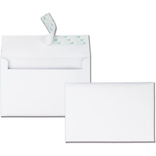 Quality Park  Card/Invite Envelopes,1/2 Fold,24lb.,5-3/4"x8-3/4",100/BX,WE