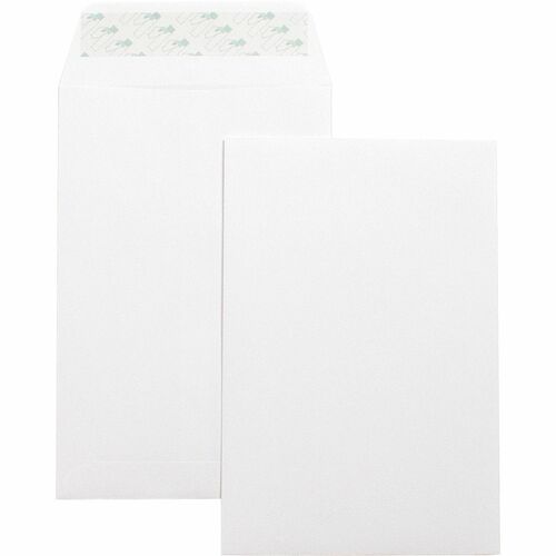Business Source  Catalog Envelopes,Self Seal,Plain,6"x9",100/BX,White Wove