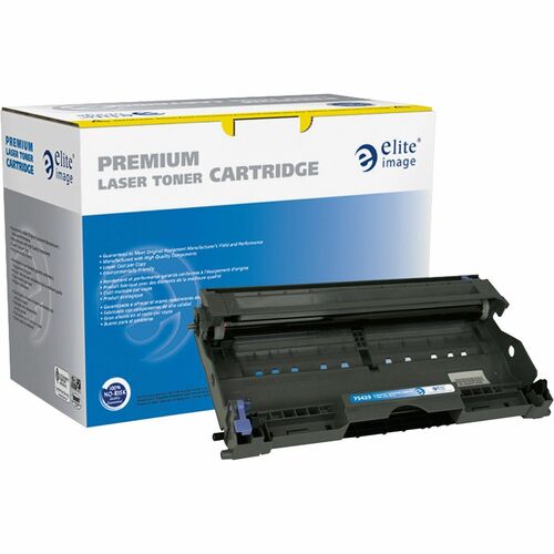 Elite Image  Replacement Drum, 25,000 Page Yield, Black-ELI75429