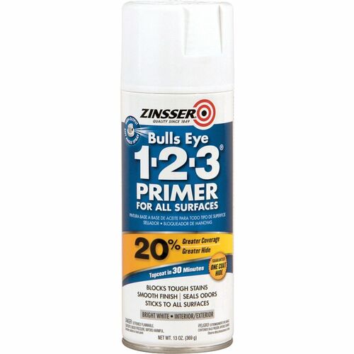 Rust-Oleum  Primer,Water-Based,Indoor/Outdoor,Spray,13 oz,WE