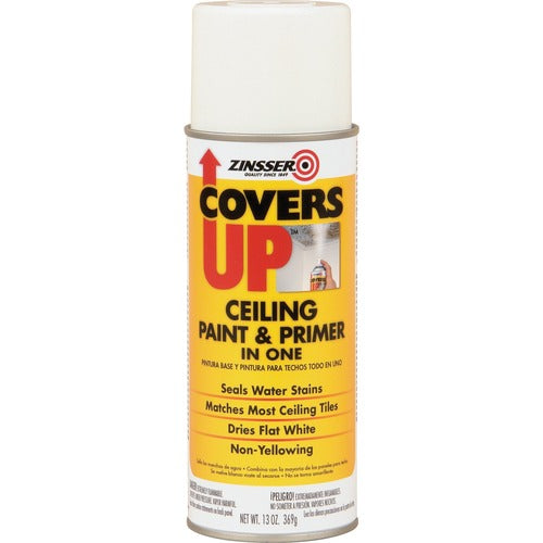 Rust-Oleum  Ceiling Paint/Primer, Vertical Spray, 13 oz, WE