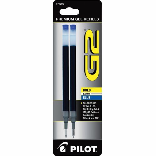 Pilot  Gel Refills, Bold, 2/PK, Blue