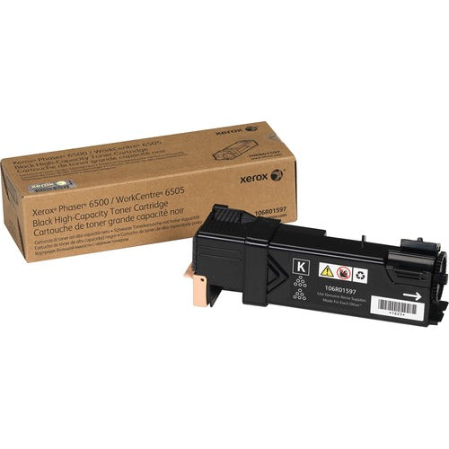 Xerox  Toner Cartridge, Ph6500/WC6505, 3000 Page Yield, Black