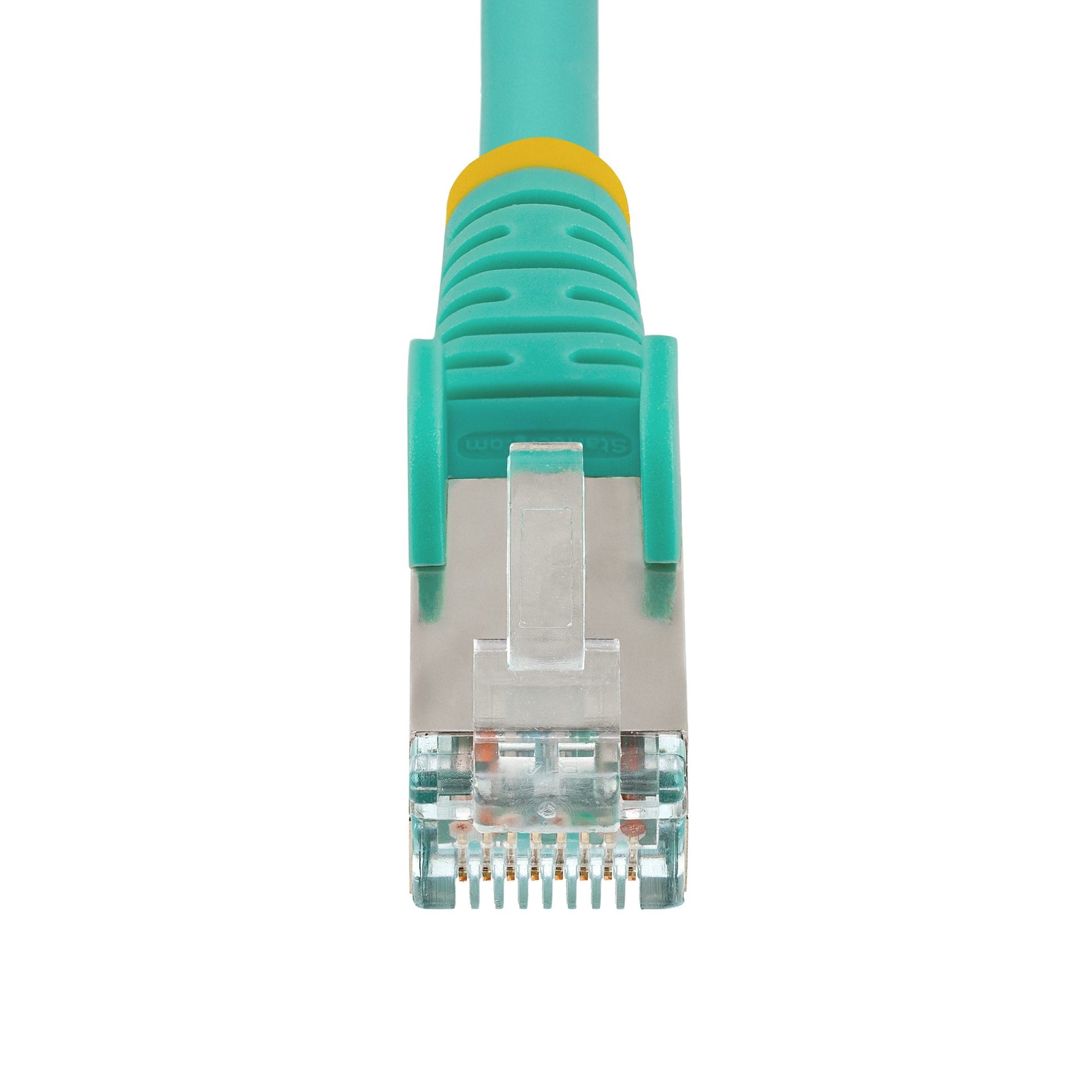 StarTech.com NLAQ-35F-CAT6A-PATCH networking cable Aqua color 421.3" (10.7 m) S/FTP (S-STP)